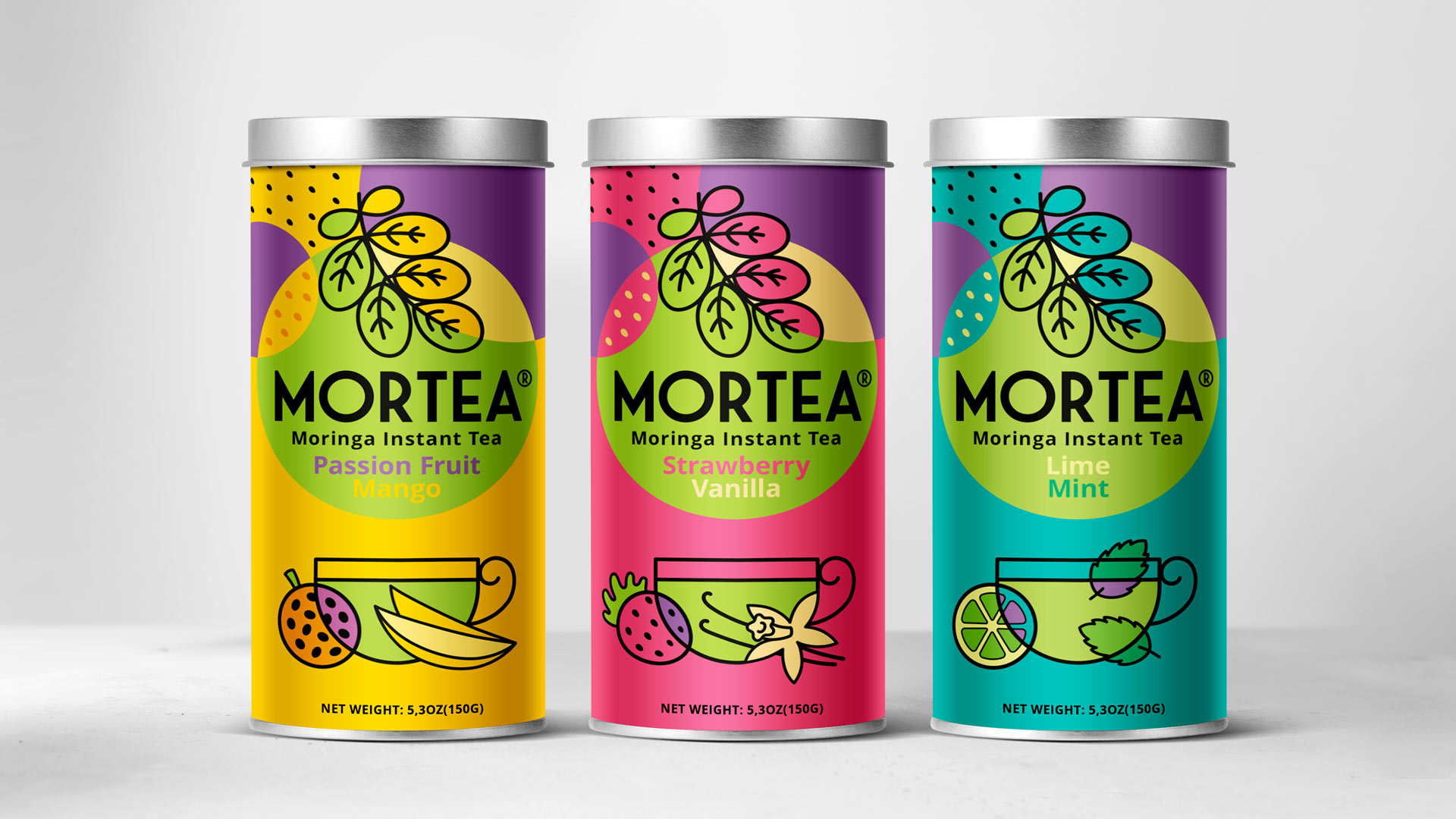 Дизайн упаковки чая Mortea