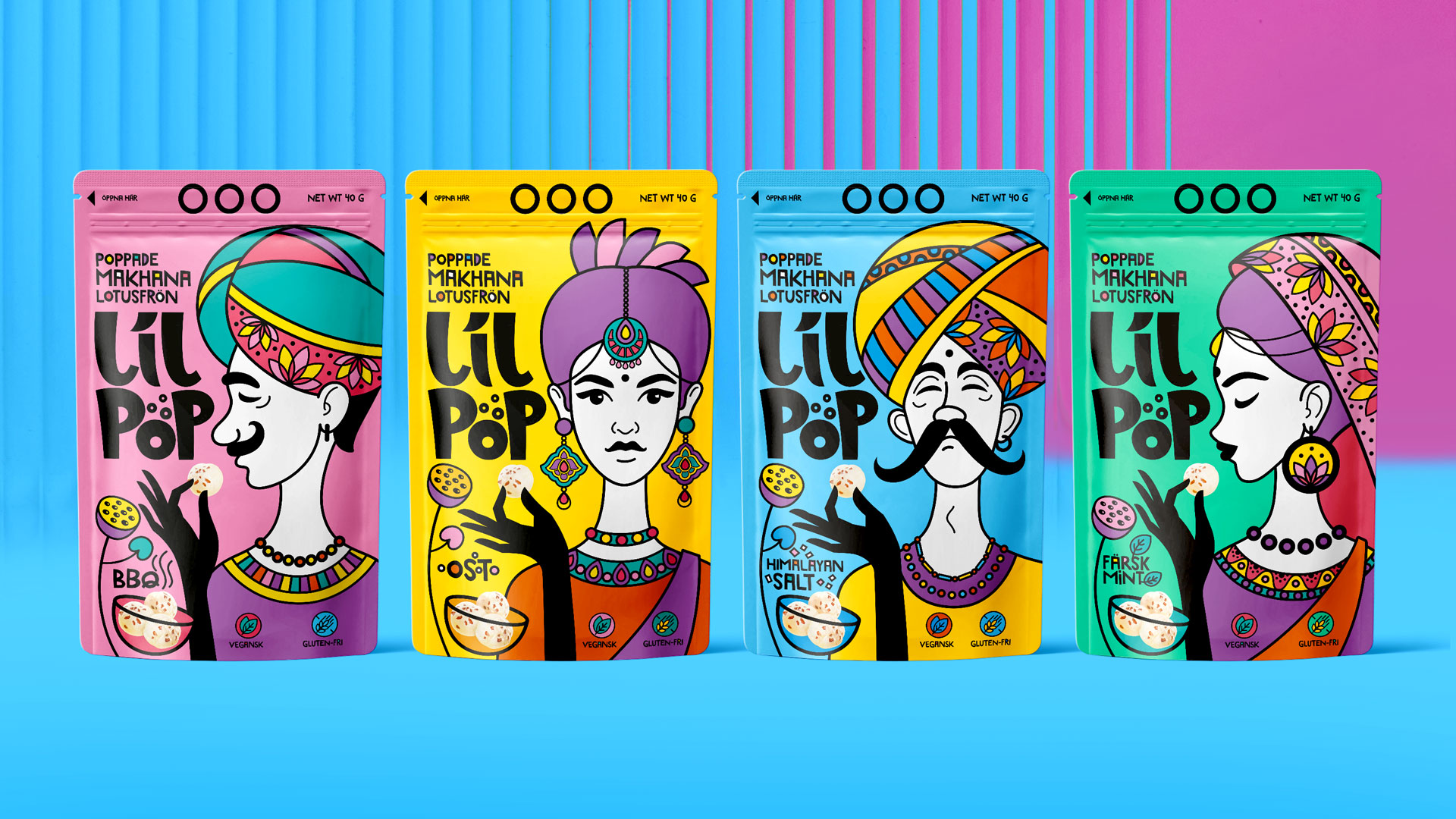 Дизайн упаковки LilPop продуктовая линейка